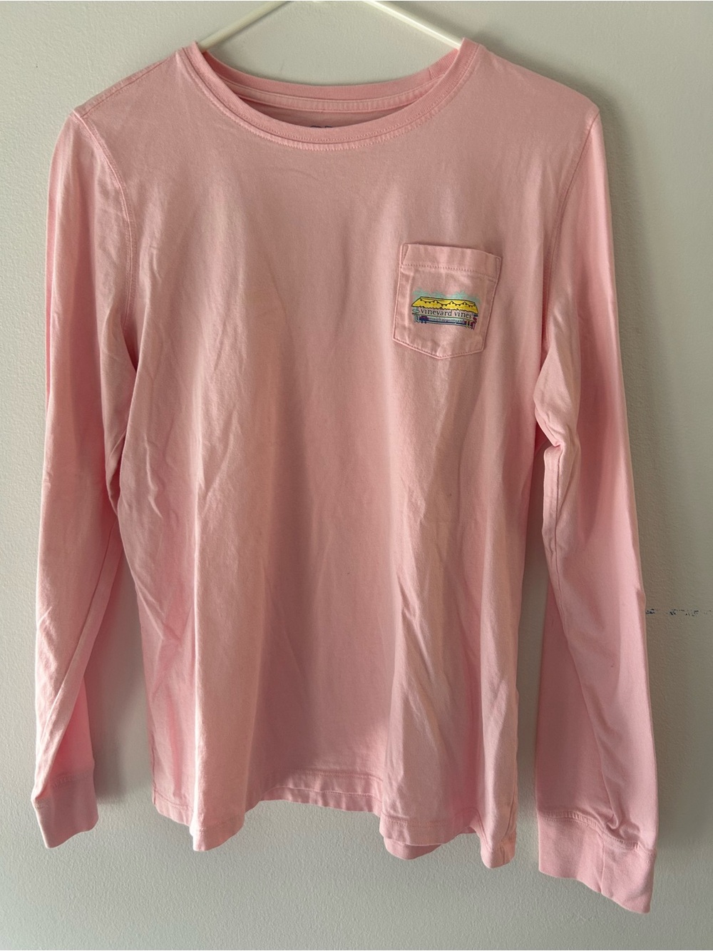 Vineyard Vines Long-Sleeve Pocket Tee - Tiki Sun-Fun-Relax